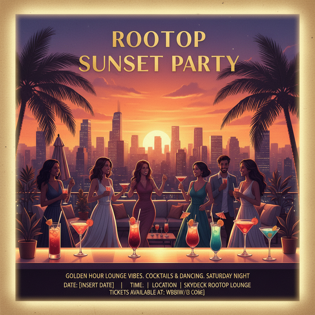 ROOFTOP SUNSET